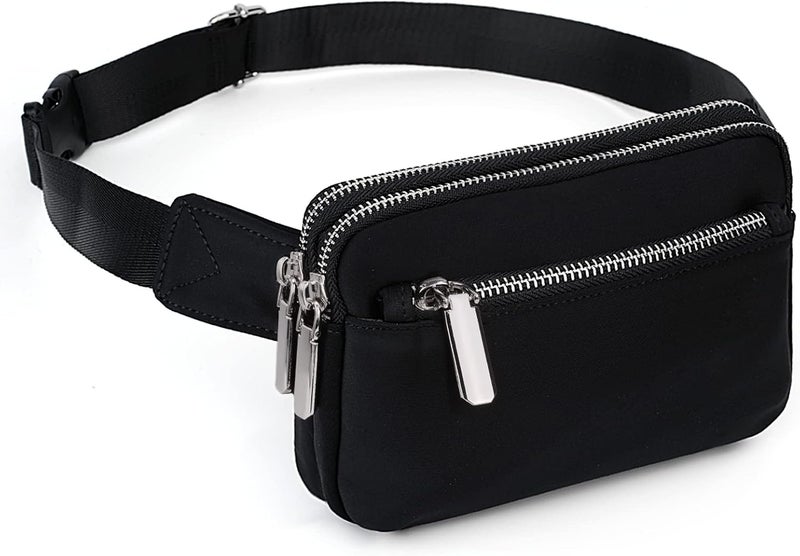UTO Fanny Pack for Women Crossbody Trendy Fashion Belt Purse Chest Waist Hip Bumbag for Outdoor Shopping Travel Hiking - Image 1